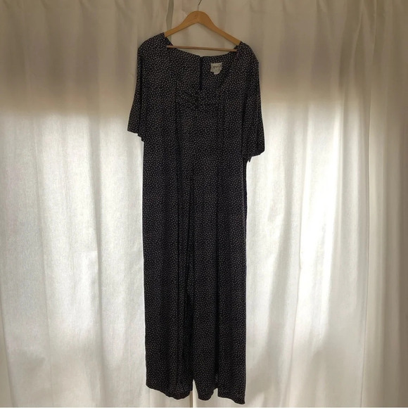 Vintage Jeffrey & Dara Floral Romper - Picture 1 of 10